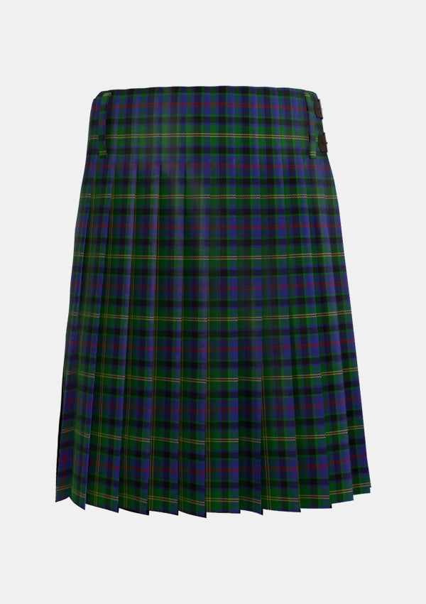 Traditional_Maresh_Tartan_6264_kilt_back_image_with_pleated_design_and_adjustable_buckles_for_men