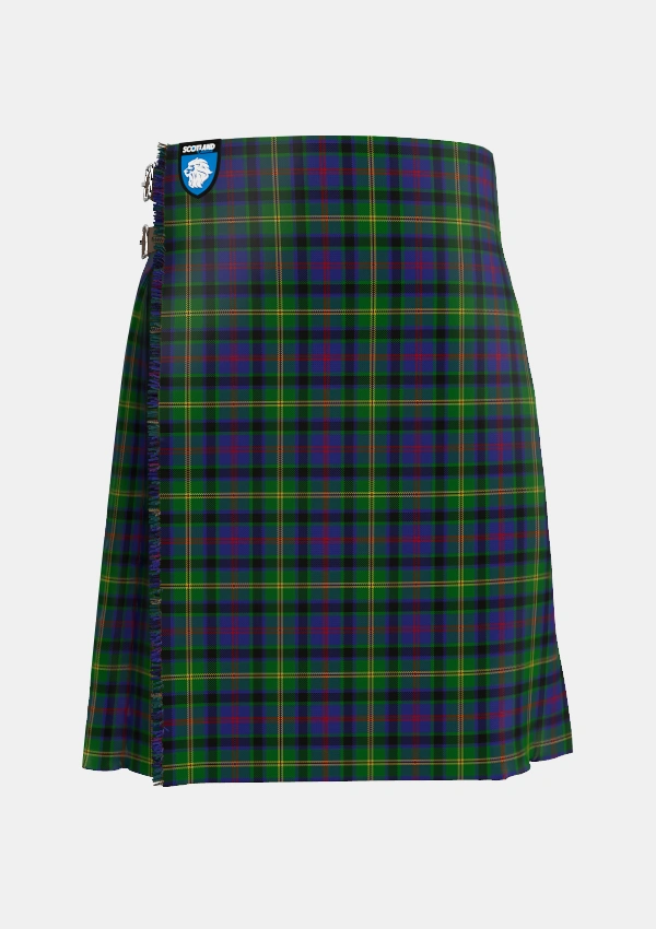 Traditional_Maresh_Tartan_6264_kilt_front_image_with_pleated_design_and_adjustable_buckles_for_men
