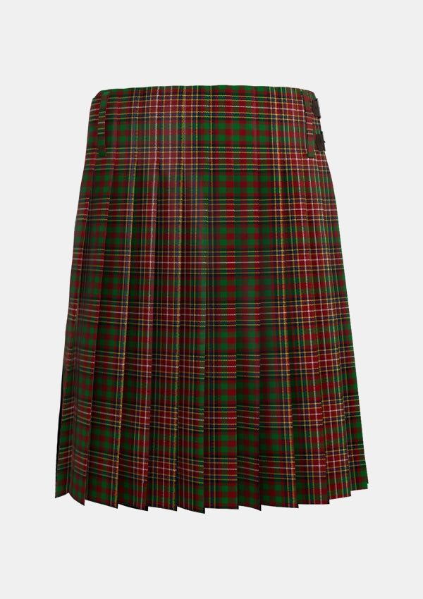 Traditional_Mars_Personal_Tartan_3817_kilt_back_image_with_pleated_design_and_adjustable_buckles_for_men