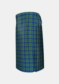 Traditional_Marshall_2_Tartan_3875_kilt_left_image_with_pleated_design_and_adjustable_buckles_for_men