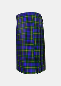 Traditional_Marshall_of_Keith_Personal_Tartan_2976_kilt_left_image_with_pleated_design_and_adjustable_buckles_for_men