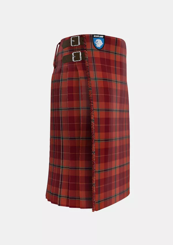 Traditional_Mason_David_Elsworth_Tartan_10720_kilt_right_image_with_pleated_design_and_adjustable_buckles_for_men