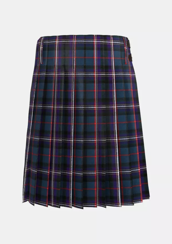 Traditional_Masonic_Tartan_kilt_back_image_with_pleated_design_and_adjustable_buckles_for_men