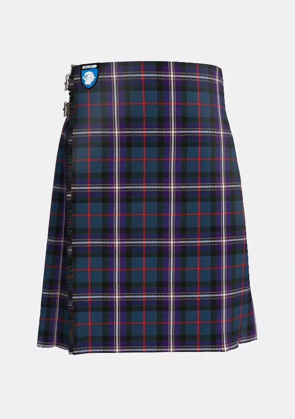 Traditional_Masonic_Tartan_kilt_front_image_with_pleated_design_and_adjustable_buckles_for_men