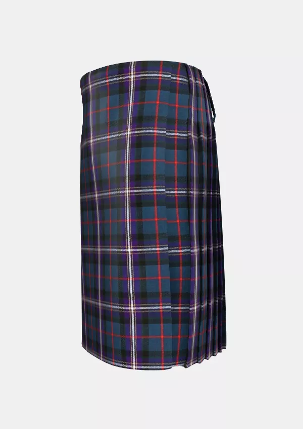 Traditional_Masonic_Tartan_kilt_left_image_with_pleated_design_and_adjustable_buckles_for_men