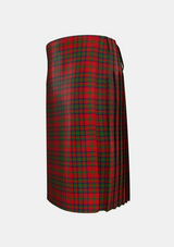 Traditional_Matheson_Dress_Tartan_860_kilt_left_image_with_pleated_design_and_adjustable_buckles_for_men