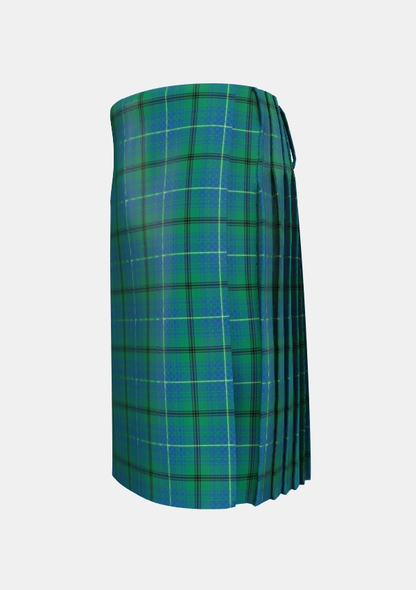Traditional_Mayhew_Personal_Tartan_6607_kilt_left_image_with_pleated_design_and_adjustable_buckles_for_men