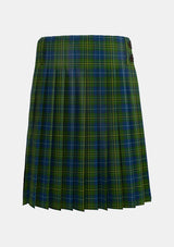 Traditional_McAvoy_Personal_Tartan_6687_kilt_back_image_with_pleated_design_and_adjustable_buckles_for_men