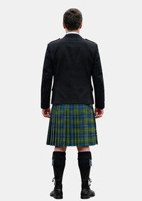 Traditional_McAvoy_Tartan_6687_Kilt_and_Argyle_Jacket_Kilt_Outfits_back_image