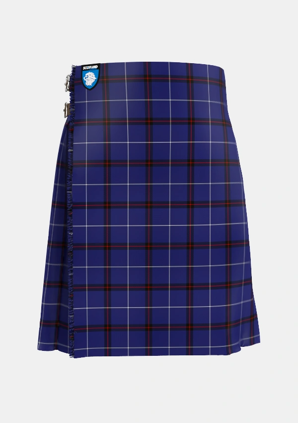 Traditional_McCallie_Tartan_6212_kilt_front_image_with_pleated_design_and_adjustable_buckles_for_men