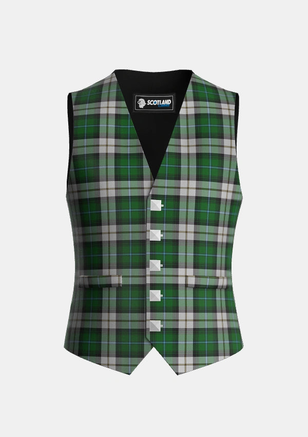 Traditional_McCandlish_Arisaid_Green_Tartan_3325_Waistcoat_front_image