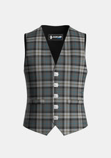 Traditional_McCandlish_Dress_Grey_Tartan_3327_Waistcoat_front_image