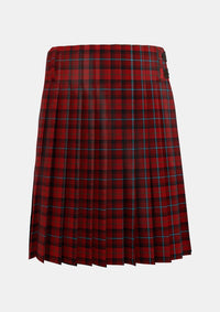 Traditional_McCandlish_Red_Tartan_3324_kilt_back_image_with_pleated_design_and_adjustable_buckles_for_men