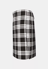 Traditional_McFarlane_Tartan_kilt_left_image_with_pleated_design_and_adjustable_buckles_for_men