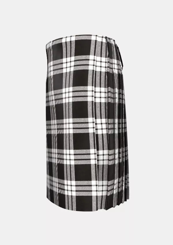 Traditional_McFarlane_Tartan_kilt_left_image_with_pleated_design_and_adjustable_buckles_for_men
