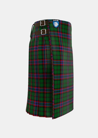 Traditional_McGeachie_Tartan_kilt_7291_right_image_with_pleated_design_and_adjustable_buckles_for_men