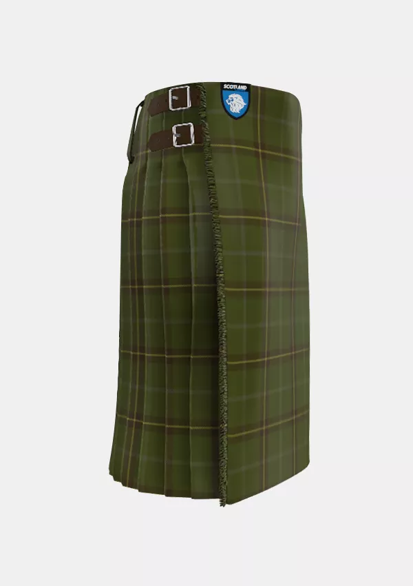 Traditional_McGuigan_Julia_Tartan_10605_kilt_right_image_with_pleated_design_and_adjustable_buckles_for_men