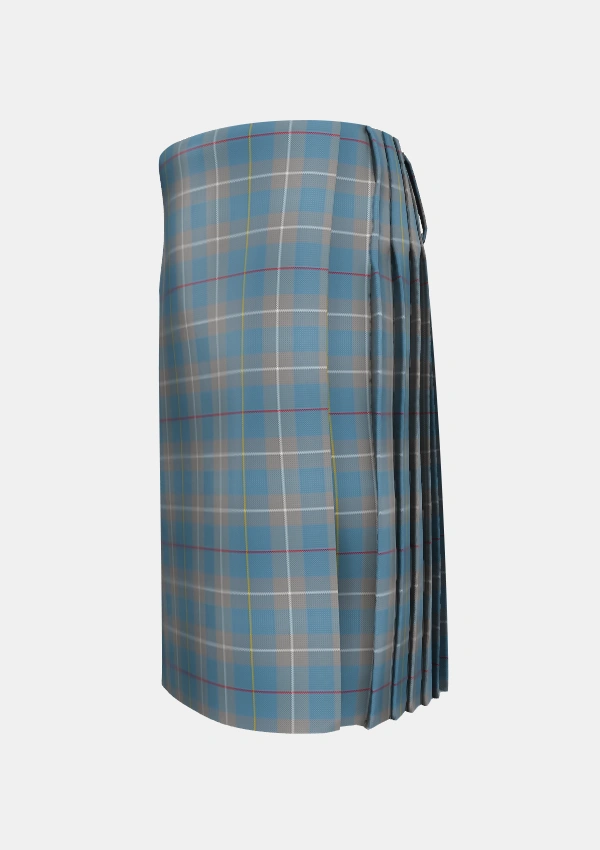 Traditional_McKerrell_of_Hillhouse_Dress_Tartan_6041_kilt_left_image_with_pleated_design_and_adjustable_buckles_for_men