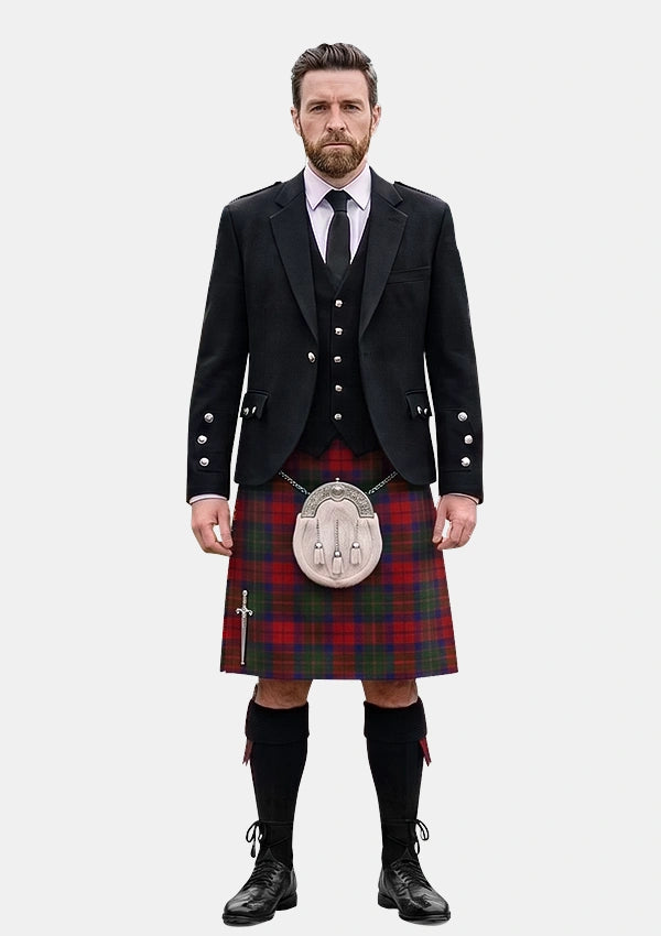 Traditional_McKimm_J_W_Tartan_12889_Kilt_and_Argyle_Jacket_Kilt_Outfits_front_image