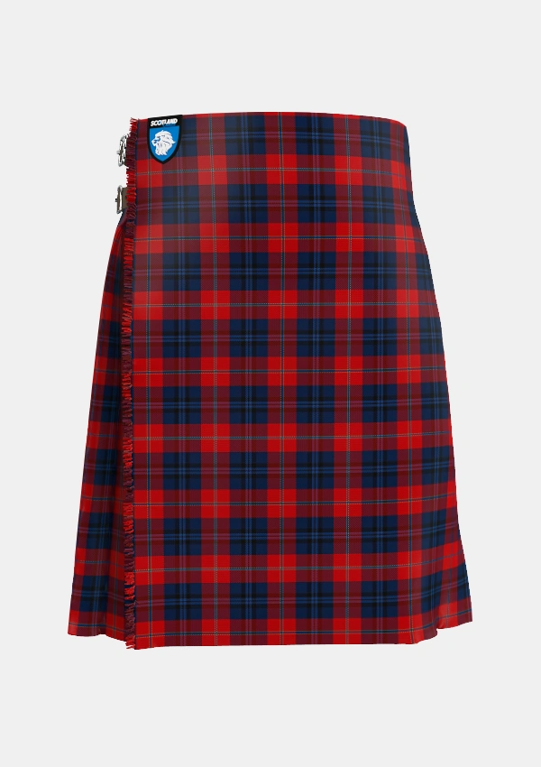 Traditional_McKnight_Personal_Tartan_2179_kilt_front_image_with_pleated_design_and_adjustable_buckles_for_men
