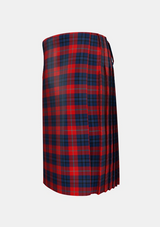 Traditional_McKnight_Personal_Tartan_2179_kilt_left_image_with_pleated_design_and_adjustable_buckles_for_men