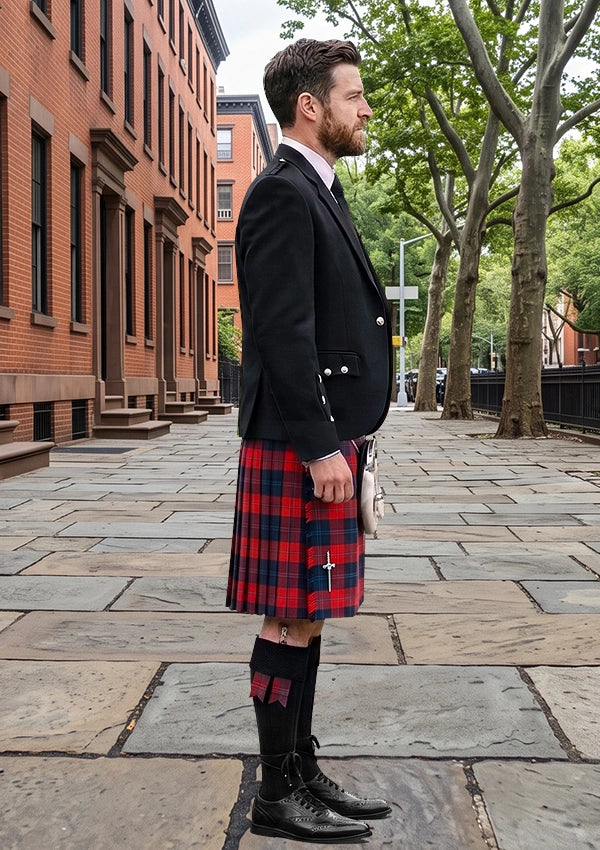 Traditional_McKnight_Tartan_2179_Kilt_and_Argyle_Jacket_Kilt_Outfit_right_image
