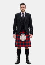 Traditional_McKnight_Tartan_2179_Kilt_and_Argyle_Jacket_Kilt_Outfits_front_image