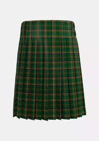 Traditional_McMahon_Gordon_and_Family_Tartan_15171_kilt_back_image_with_pleated_design_and_adjustable_buckles_for_men