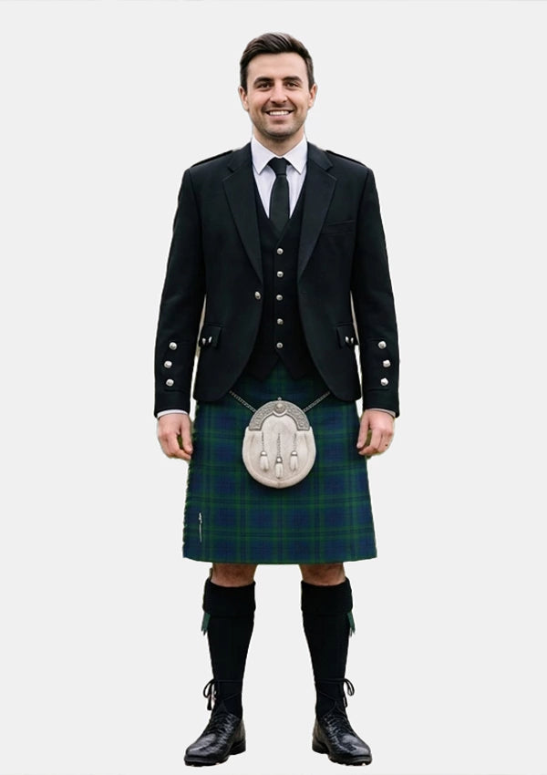 Traditional_Mccarthy_tartan_2438_Kilt_and_Argyle_Jacket_Kilt_Outfits_front_image