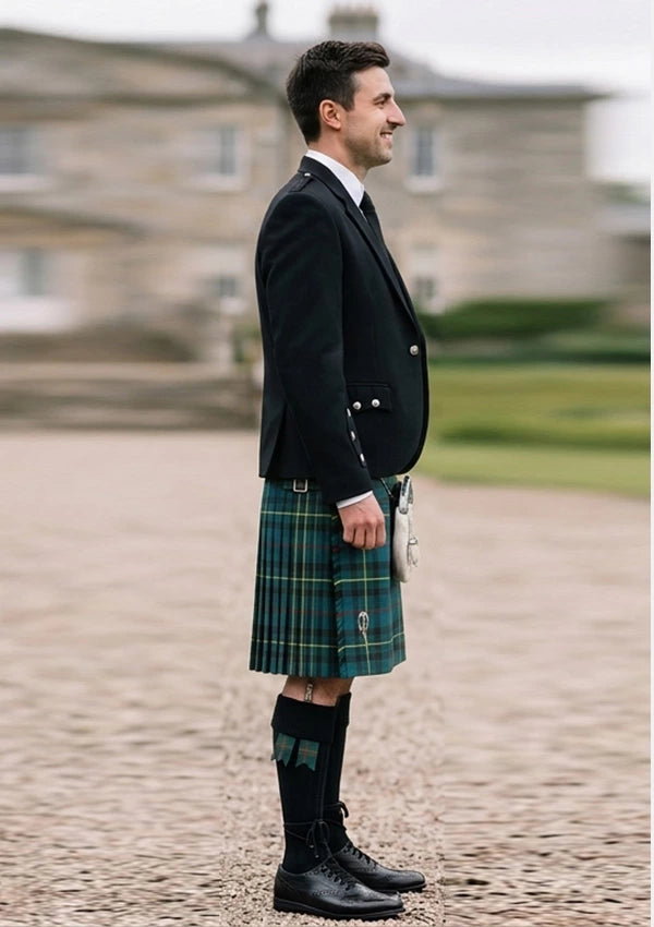 Traditional_Mcconnell_tartan_141_Kilt_and_Argyle_Jacket_Kilt_Outfit_right_image