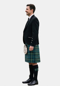 Traditional_Mcconnell_tartan_141_Kilt_and_Argyle_Jacket_Kilt_Outfits_left_image
