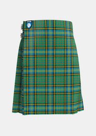 Traditional_Mcmillan_Hunting_tartan_front_image_with_pleated_design_and_adjustable_buckles_for_men