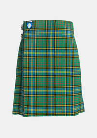 Traditional_Mcmillan_Hunting_tartan_front_image_with_pleated_design_and_adjustable_buckles_for_men
