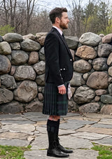 Traditional_Meiklejohn_Tartan_3175_Kilt_and_Argyle_Jacket_Kilt_Outfit_right_image