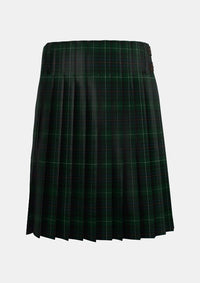 Traditional_Meiklejohn_Tartan_kilt_3175_back_image_with_pleated_design_and_adjustable_buckles_for_men