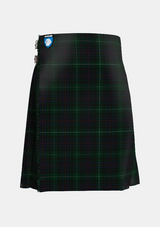Traditional_Meiklejohn_Tartan_kilt_3175_front_image_with_pleated_design_and_adjustable_buckles_for_men