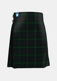 Traditional_Meiklejohn_Tartan_kilt_3175_front_image_with_pleated_design_and_adjustable_buckles_for_men