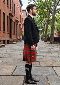 Traditional_Melrose_Tartan_3926_Kilt_and_Argyle_Jacket_Kilt_Outfit_right_image