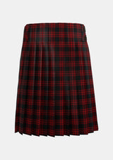Traditional_Menzies_Hunting_Tartan_1184_kilt_back_image_with_pleated_design_and_adjustable_buckles_for_men