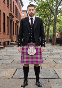 Traditional_Merida_Dance_Tartan_11142_Kilt_and_Argyle_Jacket_Kilt_Outfit_front_image