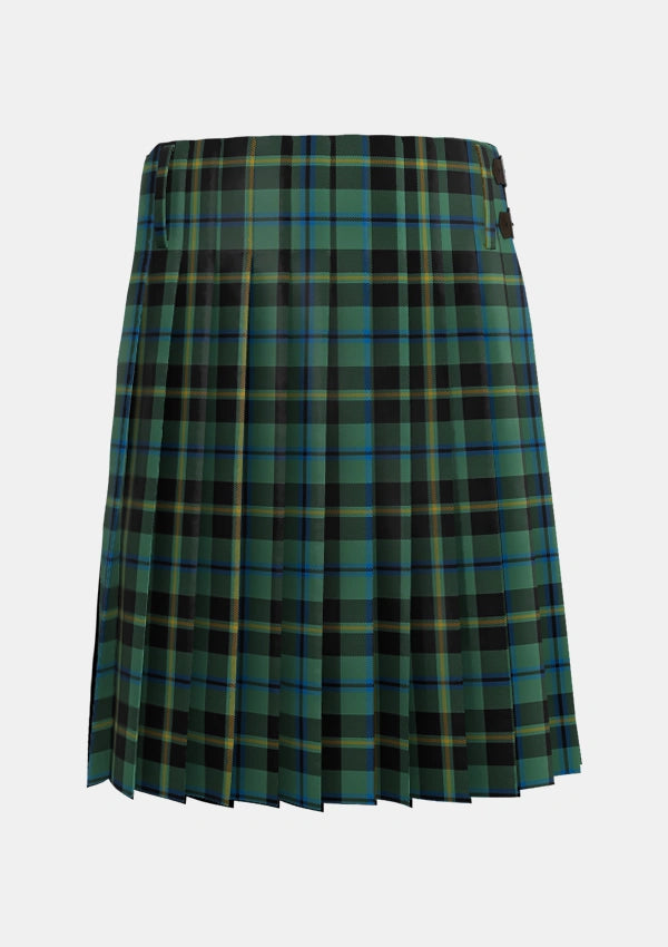Traditional_Michaluk_Personal_Tartan_6217_kilt_back_image_with_pleated_design_and_adjustable_buckles_for_men