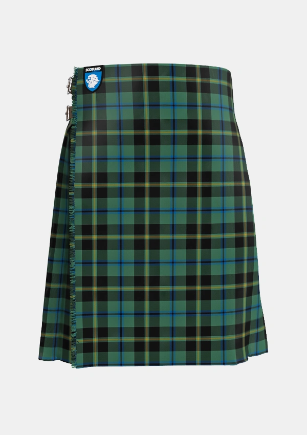 Traditional_Michaluk_Personal_Tartan_6217_kilt_front_image_with_pleated_design_and_adjustable_buckles_for_men