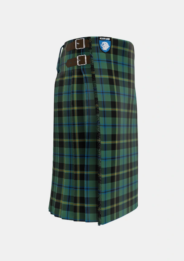 Traditional_Michaluk_Personal_Tartan_6217_kilt_right_image_with_pleated_design_and_adjustable_buckles_for_men