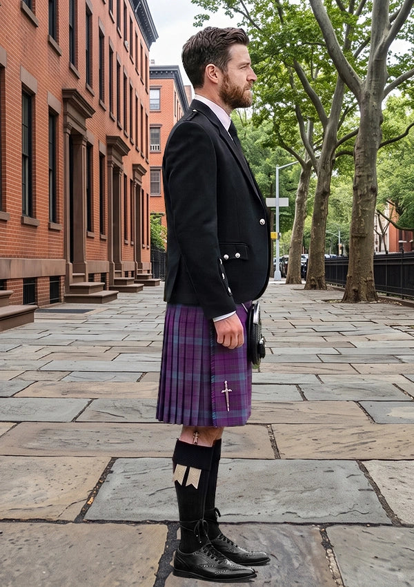 Traditional_Michie_Tartan_100042_Kilt_and_Argyle_Jacket_Kilt_Outfit_right_image
