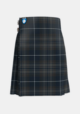 Traditional_Midnight_Pride_Tartan_kilt_front_image_with_pleated_design_and_adjustable_buckles_for_men