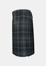 Traditional_Midnight_Pride_Tartan_kilt_left_image_with_pleated_design_and_adjustable_buckles_for_men