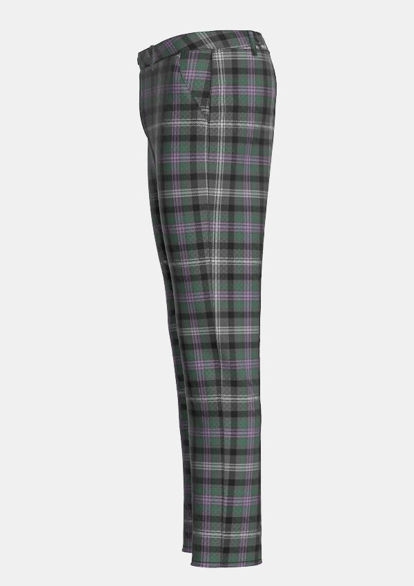 Midnight Thistle Tartan Trouser