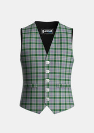 Traditional_Milne_dress_green_Tartan_3196_Waistcoat_front_image