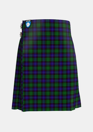 Traditional_Mitchell_2_Tartan_3178_kilt_front_image_with_pleated_design_and_adjustable_buckles_for_men