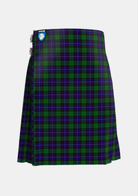 Traditional_Mitchell_2_Tartan_3178_kilt_front_image_with_pleated_design_and_adjustable_buckles_for_men